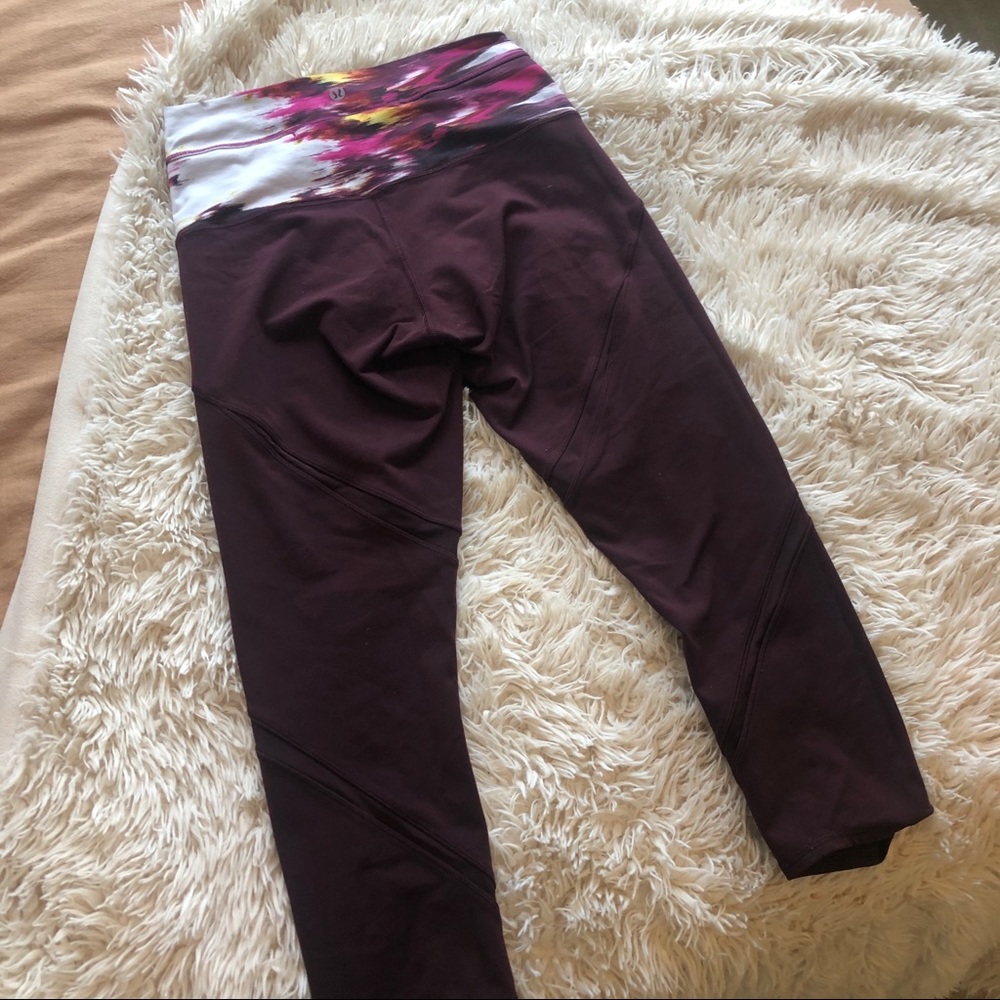 Lululemon cropped leggings